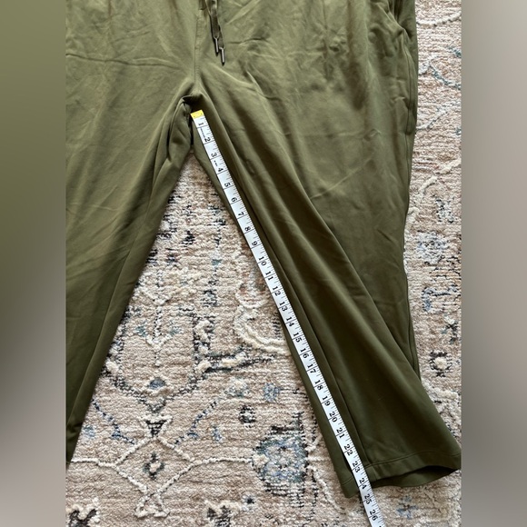 Old Navy Women's Size 4X Olive Green High Rise Slim Taper Pants Go Dry - Picture 6 of 6